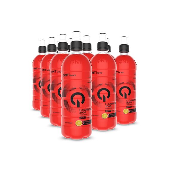 L-Carnitine 2000mg 700ml QNT (12 pack) | Frutos rojos Limón