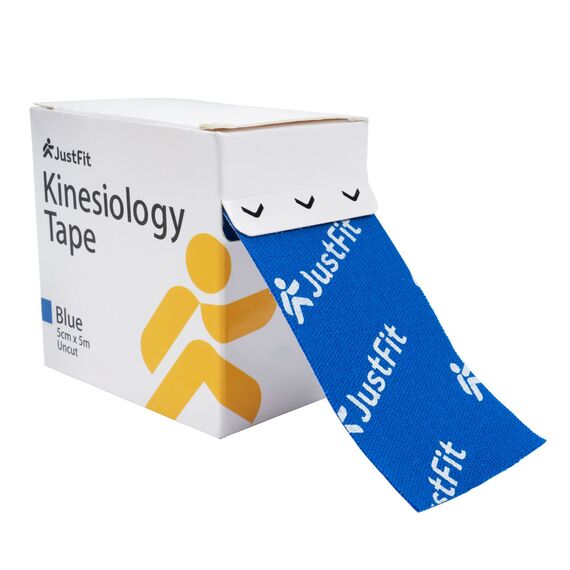 Kinesiology cotton tape 5m JustFit | Blau, 2 image
