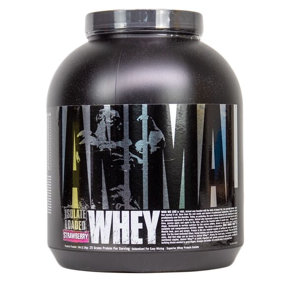 Protein Whey 2.27kg Animal | Fraise