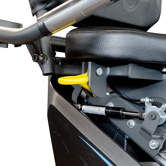 Hometrainer Recumbet Bike" recumbent ergometer LED display, 5 image