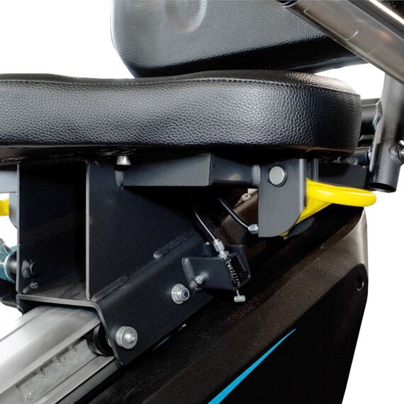 Hometrainer Recumbet Bike" recumbent ergometer LED display, 4 image