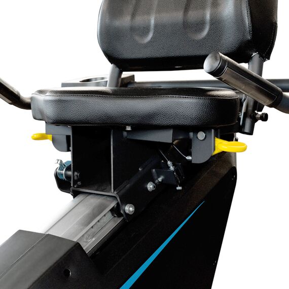 Hometrainer Recumbet Bike" recumbent ergometer LED display, 3 image