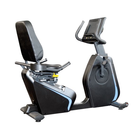 Hometrainer Recumbet Bike" recumbent ergometer LED display