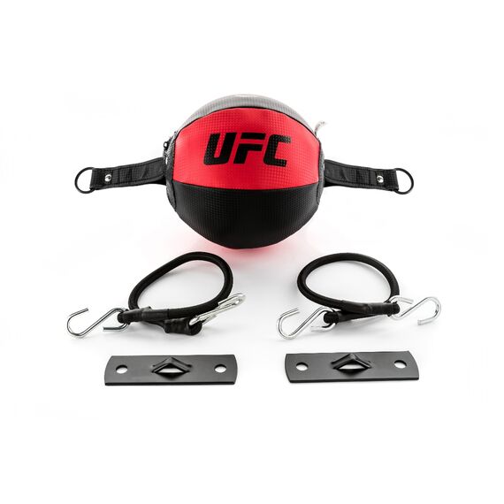 UFC Ballon de frappe double attache, Couleur: Noir, 7 image