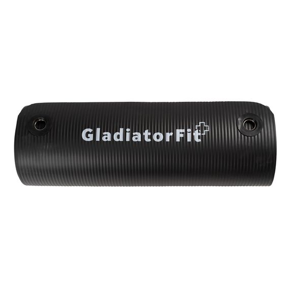 Yoga gym fitness mat NBR 180x60x1cm with eyelets, 4 image