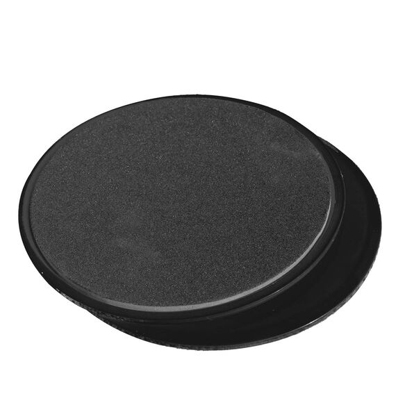 Core Sliders" sliding discs for abdominal muscles Ø 17.5cm (set of 2) | Black, Colour: Schwarz, 2 image