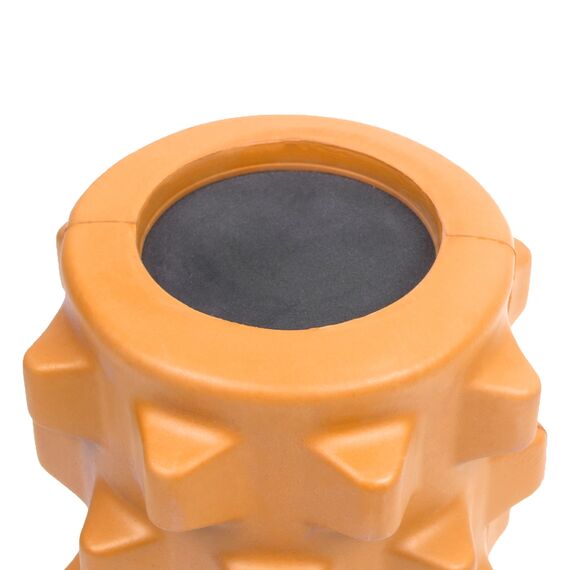 Foam Roller" spike massage roller 33cm | Orange, 4 image