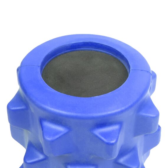 Foam Roller" spike massage roller 33cm | Blau, 4 image