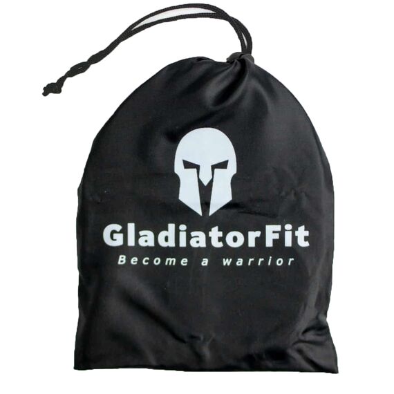 Corde à sauter "Speed Rope" 3m ajustable en aluminium + sac GladiatorFit | Doré, Couleur: Dore, 3 image