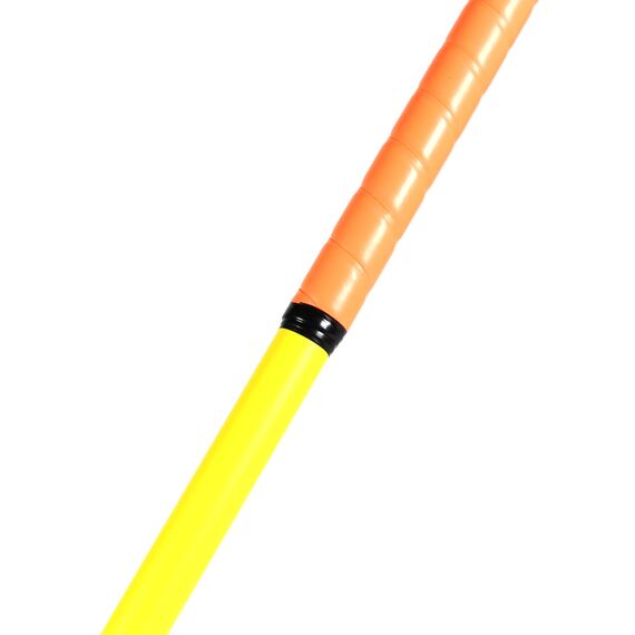 Right-hand unihockey / floorball plastic stick | Orange, 2 image