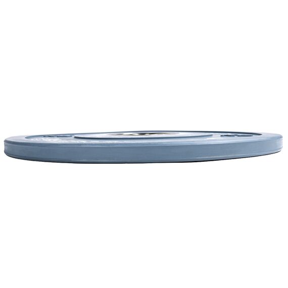 Competition rubber disc "Bumper Plate" Ø 51mm | 5 KG, Colour: Grey, Additional Weight: 5 kg, 2 image