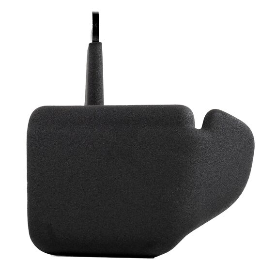 Ergonomic neutral steel handle for pulley pulls, 2 image