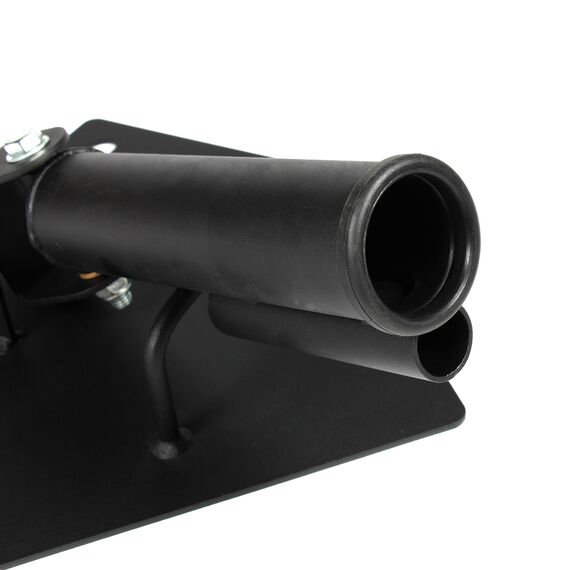 360° rotating steel T-Bar support for barbells Ø 50 or 25 mm, 2 image