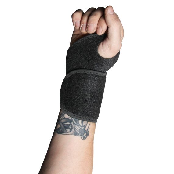Handgelenkschutz aus Neopren für Sportler "Hand Grips" (2er-Pack), Farbe: Schwarz, 4 image