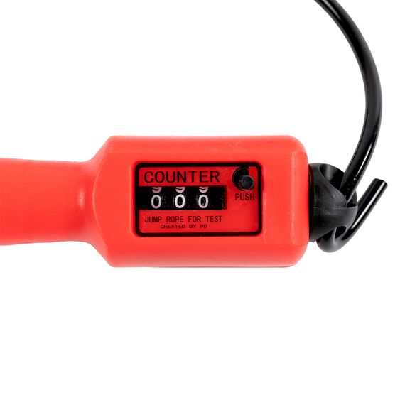 Plastic skipping rope with mechanical counter, 3 image