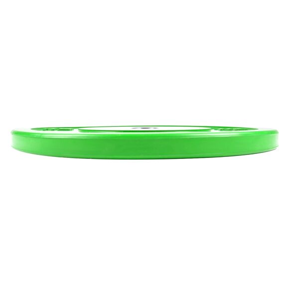 Competition rubber disc "Bumper Plate" Ø 51mm | 10 KG, Colour: Green, Additional Weight: 10 kg, 2 image