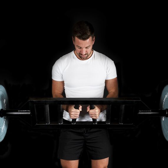 Multi Grip Bar 210cm Ø 50mm + 2 stop discs | Black, 3 image