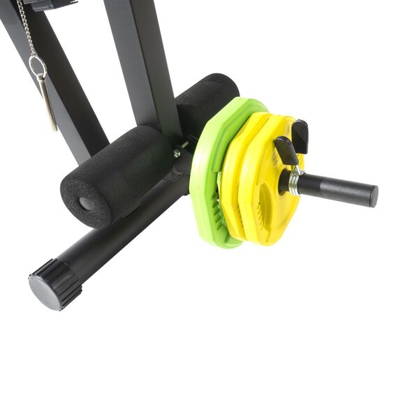 Banc de musculation multi-fonction en acier GladiatorFit, 4 image