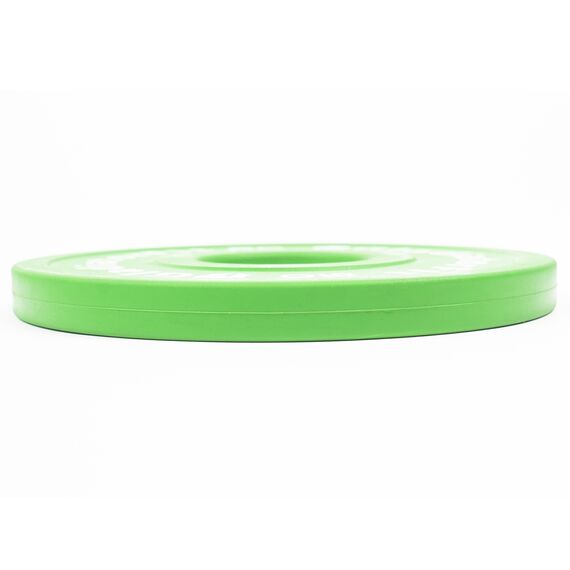 Fractional Plate" rubber discs Ø 51mm (set of 2) | 1 KG, Colour: Green, Additional Weight: 1 kg, 2 image