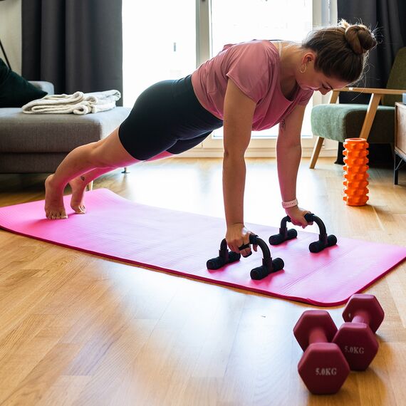 Poignées pour pompes "Push Up Bar" avec prise en mousse, 3 image