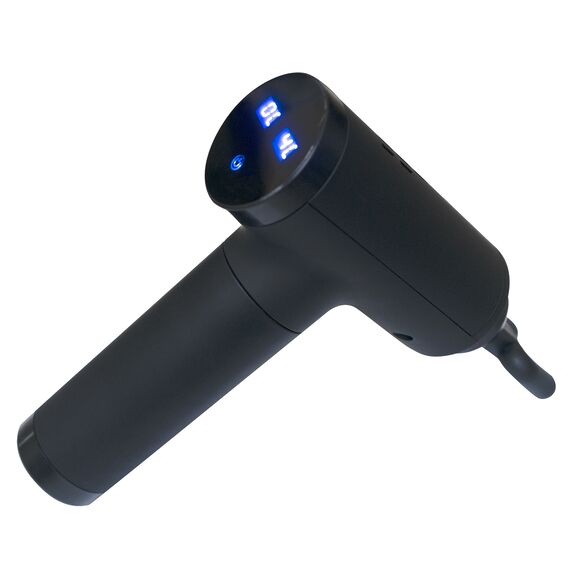 Cordless "Massage Gun" with 4 heads and case, 5 image