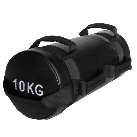 Sac de musculation lesté de sable avec poignées "Sandbag" | 10 KG, Couleur: Noir, Poids kg: 10, 5 image