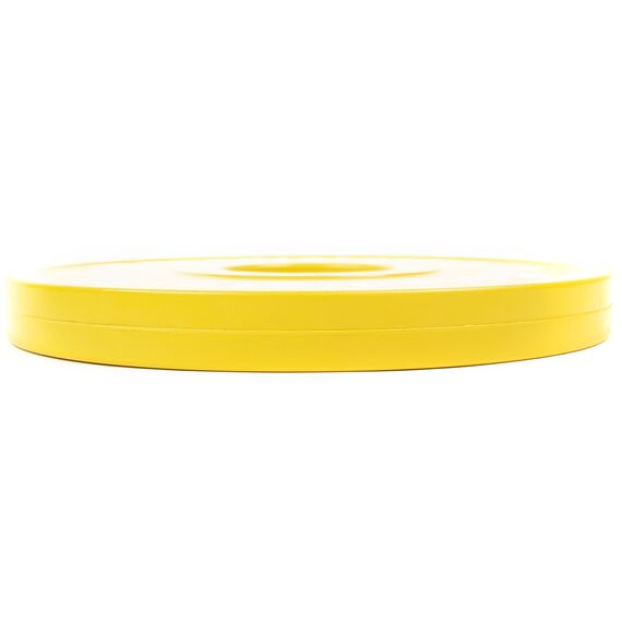 Fractional Plate" rubber discs Ø 51mm (set of 2) | 1.5 KG, Colour: Yellow, Additional Weight: 1,5 kg, 2 image