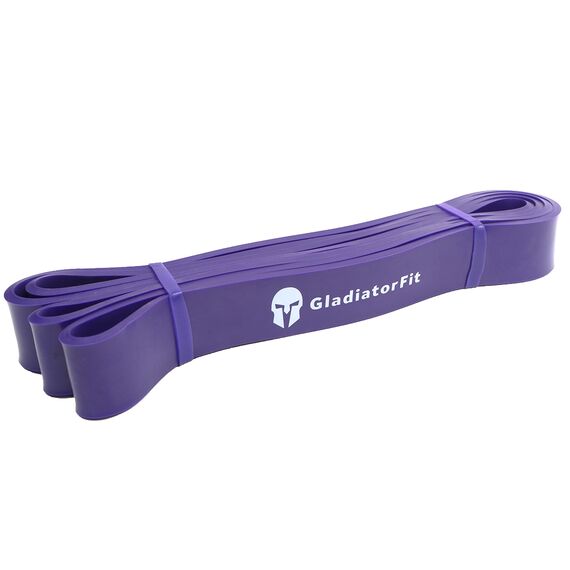 Elastische Widerstandsbinde aus Latex GladiatorFit | Violett, Bekleidungsgrösse: M, Farbe: Violett, 4 image