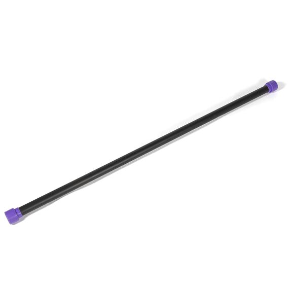 Steel Weighted Bar 125cm für Aerobic und Fitness "Steel Weighted Bar". | 4 KG, Zusatzgewicht: 4 kg