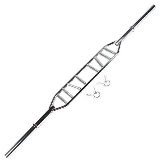 Multi Grip Bar 210cm Ø 50mm + 2 stop discs | Grey