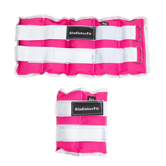 Weighted nylon ankle / wrist straps (set of 2) | 2 x 2 KG