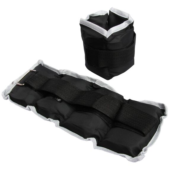 Weighted nylon ankle / wrist straps (set of 2) | 2 x 1 KG