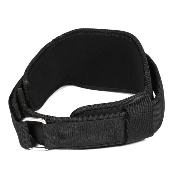 Weightlifting Belt" nylon lumbar belt | M, Size: M, Colour: Schwarz