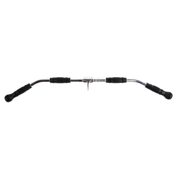 Large steel back pull up bar 90cm for pulley