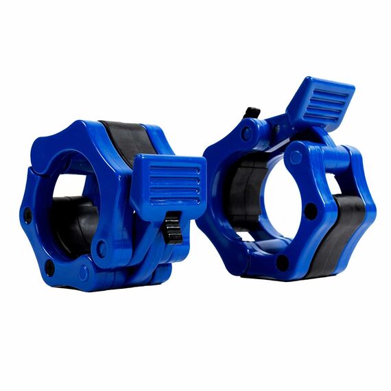 Lock Jaw" plastic disc stops for Ø 50mm bars | Blau