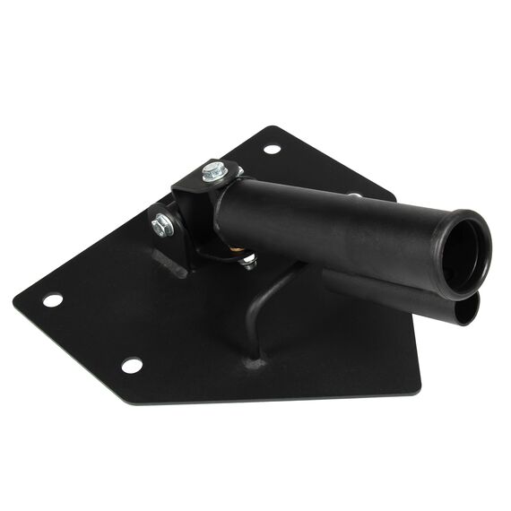 360° rotating steel T-Bar support for barbells Ø 50 or 25 mm