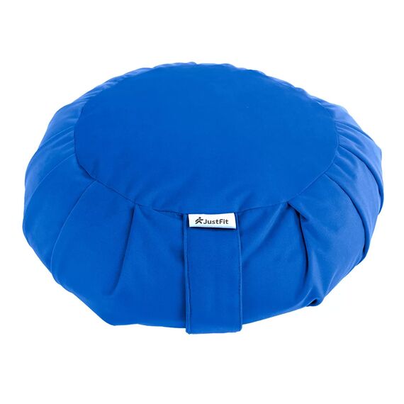 Zafu Zen Meditationskissen aus Baumwolle Ø 35cm | Blau