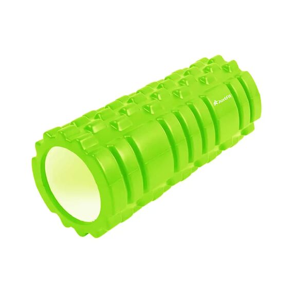 Rouleau de massage 33cm "Foam Roller" sans piques Ø 14cm | Vert