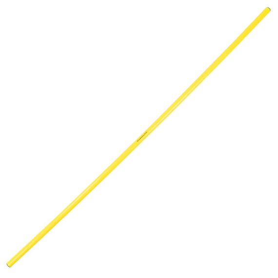 Jalon de gymnastique en plastique Ø 25mm | Jaune 150 CM