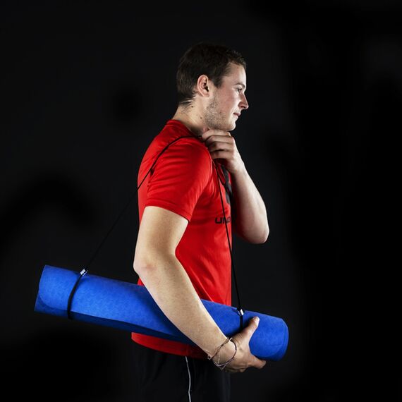 Anti-Rutsch-Matte Gymnastik, Yoga, Pilates, Fitness 180x60x0.4cm JustFit, 4 image