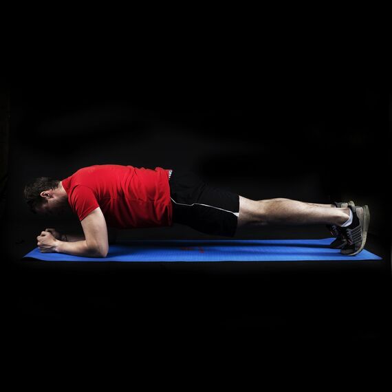 Anti-Rutsch-Matte Gymnastik, Yoga, Pilates, Fitness 180x60x0.4cm JustFit, 3 image