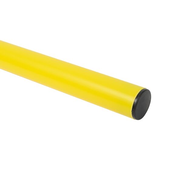 Jalon de gymnastique en plastique Ø 25mm | Jaune 150 CM, 2 image