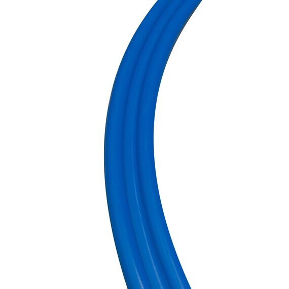 Flat plastic agility hoop in PVC Ø 40cm | Blue, Colour: Blue, 2 image