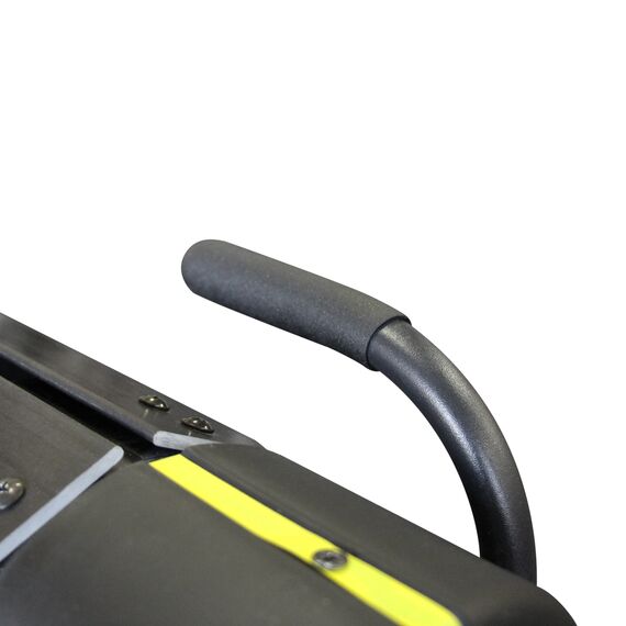 Treadmill in curved steel without motor, 3 image