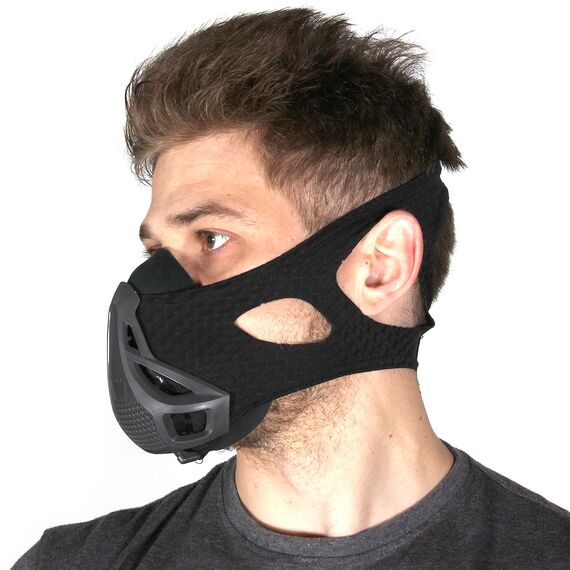 GladiatorFit altitude simulator training mask | L, Size: M, Colour: Schwarz, 5 image