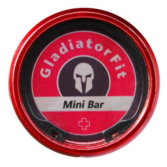 Mini barre de musculation "Barbell" 130cm en acier Ø 50mm + 2 stop disques, 4 image