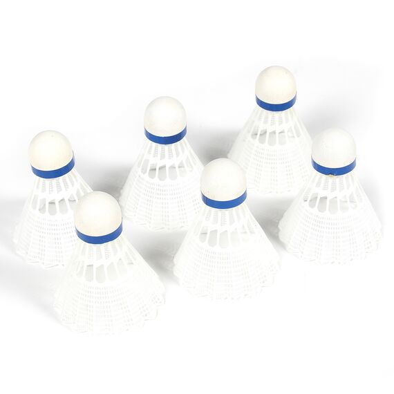 Nylon badminton shuttlecocks for training and competition (set of 6), 3 image