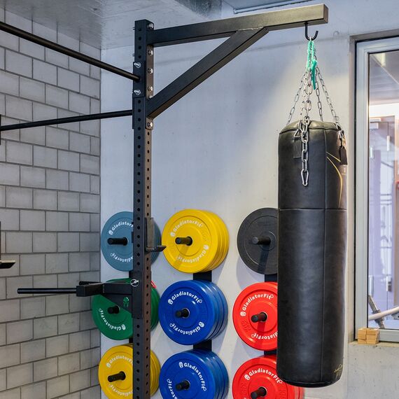 Vorbauhalterung für Boxsack Wand oder Rack aus Stahl, 2 image