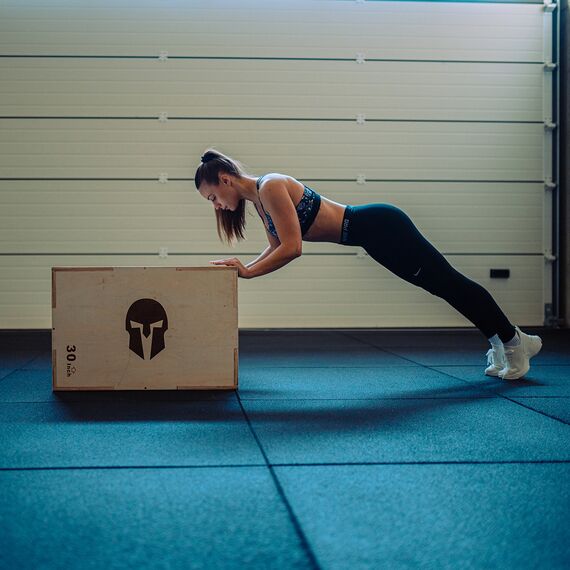 3 in 1 wooden jumping box, 2 image