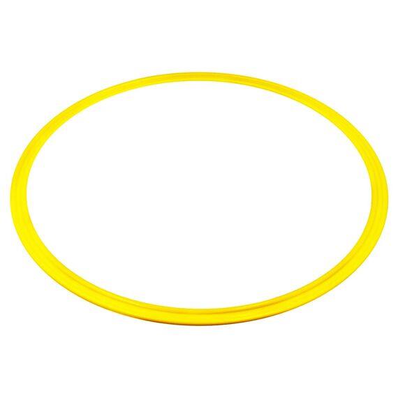 Flacher Plastik-Agility-Reifen aus PVC Ø 40cm | Gelb, Farbe: Gelb